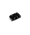 X4 ALU PLATE FOR REAR GRAPHITE BODY POST HOLDER - XRAY