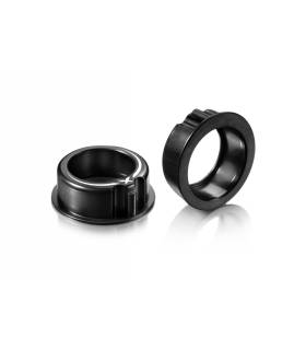 T4 ALU ADJUSTMENT BALL-BEARING HUB - BLACK (2) - XRAY