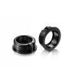 T4 ALU ADJUSTMENT BALL-BEARING HUB - BLACK (2) - XRAY