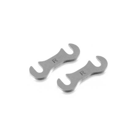 X4 REAR ROLL-CENTER SPACER (2) - XRAY