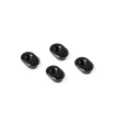 X4 ALU CASTER BUSHING FRONT 5°/REAR 2.5° - 3 DOTS (4) - XRAY