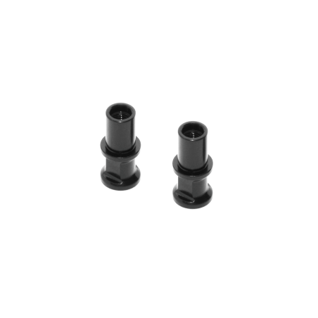 X4 ALU STEERING POST FOR DUAL SERVO SAVER (2) - XRAY