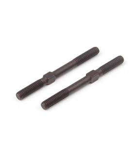 ADJ. TURNBUCKLE L/R 35 MM - HUDY SPRING STEEL (2) - XRAY