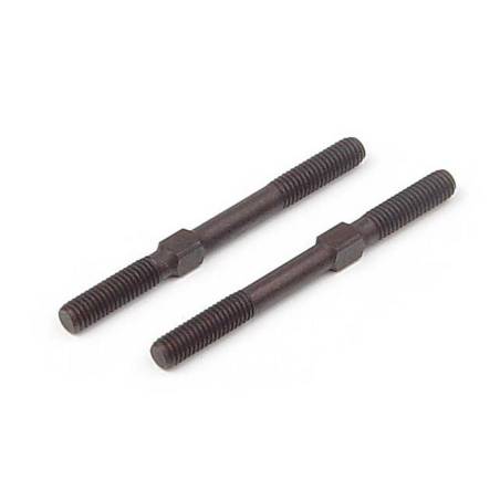ADJ. TURNBUCKLE L/R 35 MM  - HUDY SPRING STEEL (2) - XRAY