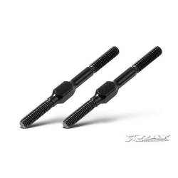 ALU ADJ. TURNBUCKLE M3 L/R 39 MM - SWISS 7075 T6 (2) - XRAY