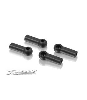 COMPOSITE BALL JOINT 4.9MM - CLOSED WITH HOLE (4) - XRAY