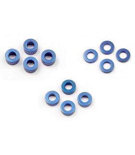 SET OF ALU SHIM (1.0MM, 2.0MM, 3.0MM) - 303121 - XRAY