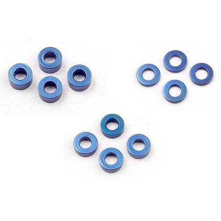 SET OF ALU SHIM (1.0MM, 2.0MM, 3.0MM) - XRAY