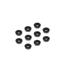 ALU SHIM 3x9x2.0MM - BLACK (10) - XRAY - 303119-K