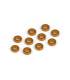 ALU SHIM 3x6x2.0MM - ORANGE (10) - 303123-O - XRAY