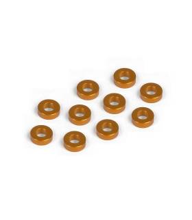 ALU SHIM 3x6x2.0MM - ORANGE (10) - XRAY