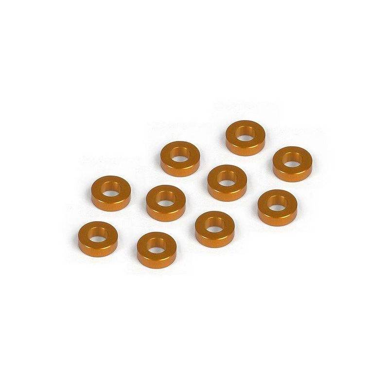 ALU SHIM 3x6x2.0MM - ORANGE (10) - 303123-O - XRAY ALU SHIM 3x6x2.0MM - ORANGE (10) - 303123-O - XRAY