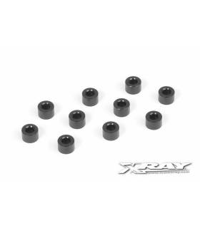 ALU SHIM 3x6x4.0MM - BLACK (10) - 303127-K - XRAY