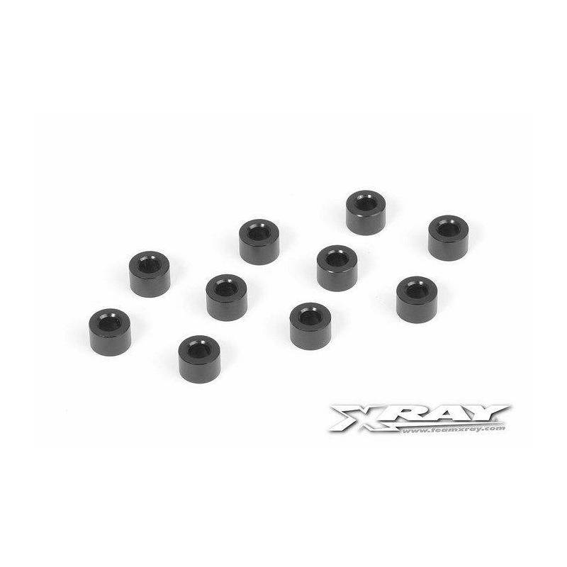 ALU SHIM 3x6x4.0MM - BLACK (10) - 303127-K - XRAY ALU SHIM 3x6x4.0MM - BLACK (10) - 303127-K - XRAY