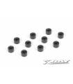 ALU SHIM 3x6x4.0MM - BLACK (10) - 303127-K - XRAY