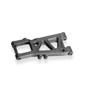 REAR SUSPENSION ARM LONG RIGHT - GRAPHITE - 303173-G - XRAY