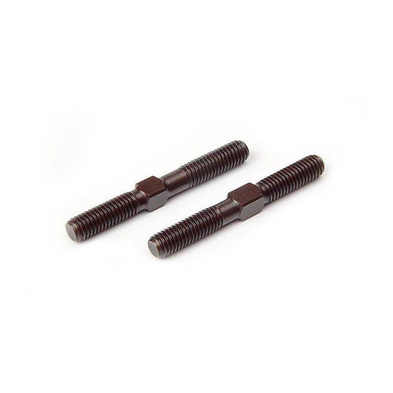 REAR TURNBUCKLE L/R 26 MM - HUDY SPRING STEEL (2) - XRAY REAR TURNBUCKLE L/R 26 MM - HUDY SPRING STEEL (2) - XRAY