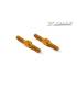 ALU ADJ. TURNBUCKLE L/R 26 MM - ORANGE - SWISS 7075 T6 (2) - 303212-O