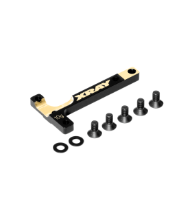 X4 BRASS CHASSIS T-BRACE 10g - XRAY - 303767