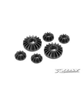 COMPOSITE GEAR DIFF BEVEL & SATELLITE GEARS (2+4) - 304930 - XRAY