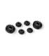 GRAPHITE GEAR DIFF BEVEL & SATELLITE GEARS (2+4) - LOW - 304932 - XRA