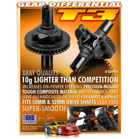 XRAY GEAR DIFFERENTIAL - SET - XRAY