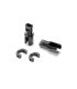 SOLID AXLE ECS BB DRIVESHAFT ADAPTER (2) - XRAY