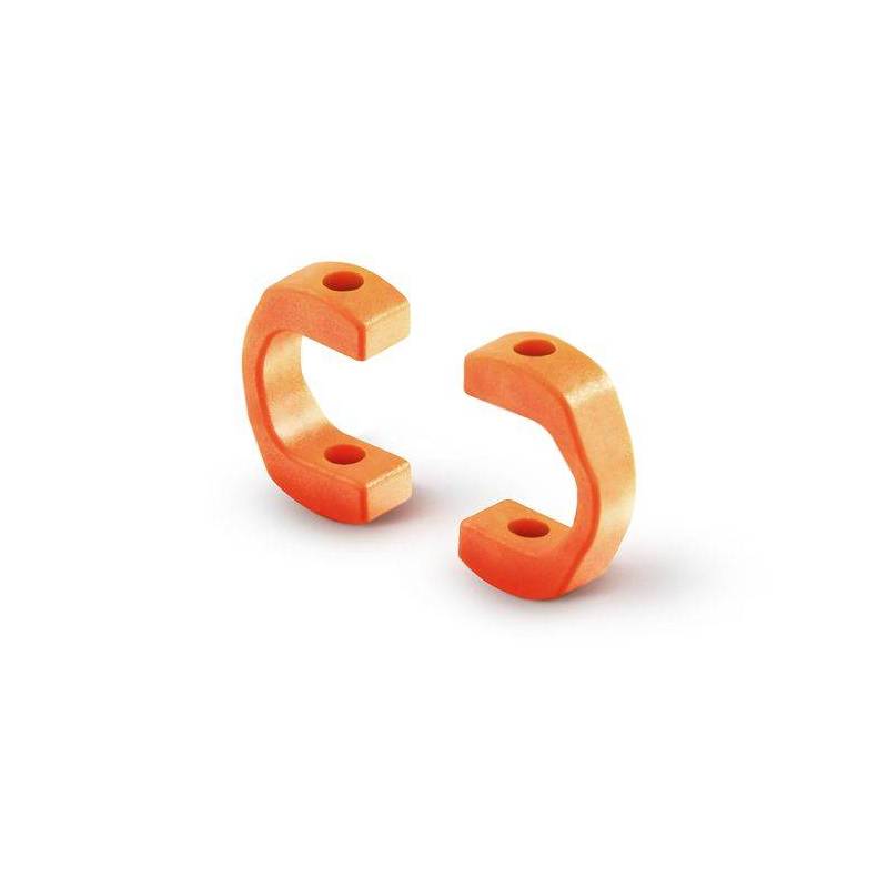 DRIVE SHAFT REPLACEMENT PLASTIC CAP 3.5 MM - ORANGE - STRONG (4) - 30 DRIVE SHAFT REPLACEMENT PLASTIC CAP 3.5 MM - ORANGE - STRONG (4) - 30