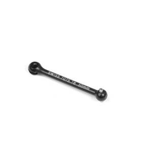 ALU DRIVE SHAFT SWISS 7075 T6 - HARD COATED - 50MM - XRAY