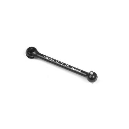 ALU DRIVE SHAFT SWISS 7075 T6 - HARD COATED - 50MM - 305328 - XRAY