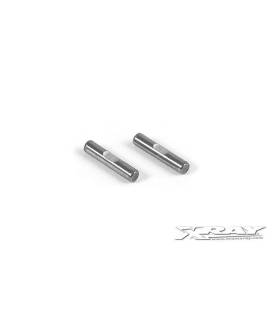 DRIVE SHAFT PIN 2 x 10 WITH FLAT SPOT (2) - XRAY