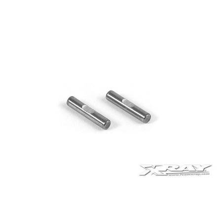 DRIVE SHAFT PIN 2 x 10 WITH FLAT SPOT (2) - 305392 - XRAY