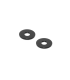 ALU WHEEL SHIM OFFSET 1.0MM (2) - XRAY