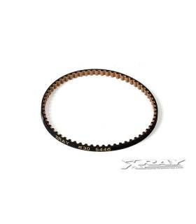 HIGH-PERFORMANCE KEVLAR DRIVE BELT REAR 3 x 189 MM - 305446 - XRAY