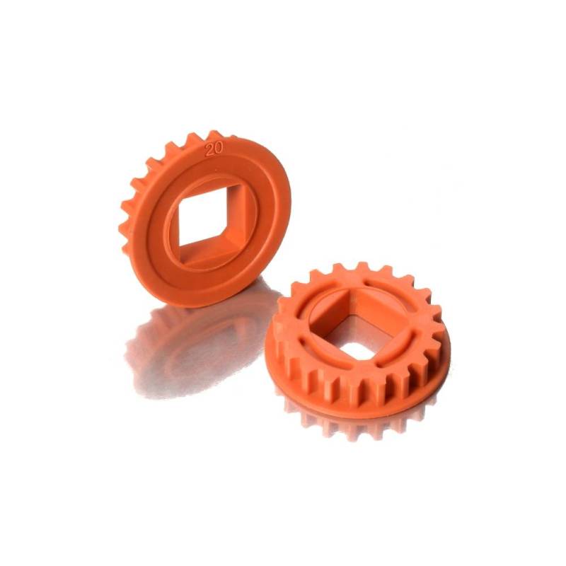 FIXED PULLEY FOR LAYSHAFT WITH BEARINGS 20T - GRAPHITE (2) - 305578-O FIXED PULLEY FOR LAYSHAFT WITH BEARINGS 20T - GRAPHITE (2) - 305578-O