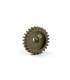 NARROW ALU PINION GEAR - HARD COATED 25T / 48 - XRAY