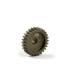 NARROW ALU PINION GEAR - HARD COATED 28T / 48 - 305928 - XRAY