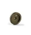 NARROW ALU PINION GEAR - HARD COATED 28T / 48 - XRAY