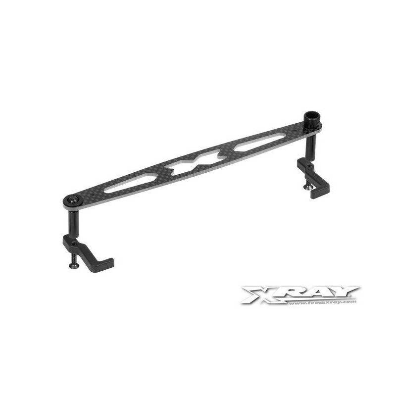 T4 GRAPHITE BATTERY STRAP FOR LiPo - SET - XRAY T4 GRAPHITE BATTERY STRAP FOR LiPo - SET - XRAY
