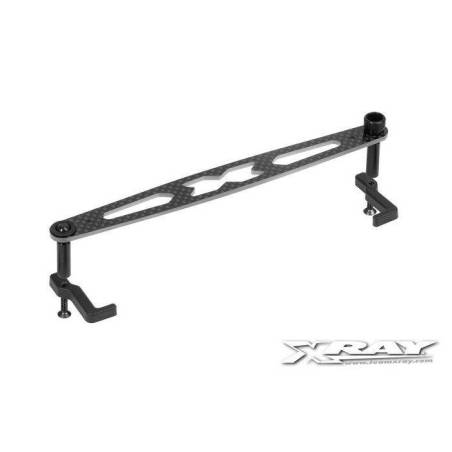 T4 GRAPHITE BATTERY STRAP FOR LiPo - SET - XRAY