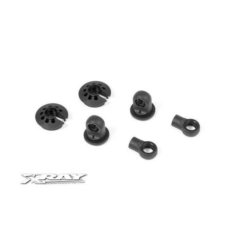 T4 COMPOSITE SHOCK PARTS - 308333 - XRAY T4 COMPOSITE SHOCK PARTS - 308333 - XRAY