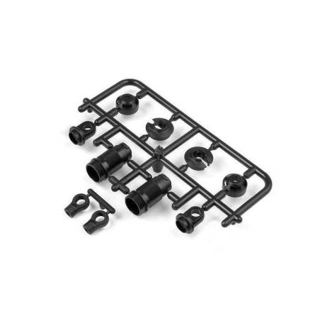 COMPOSITE FRAME SHOCK PARTS 4-STEP - SHORT - XRAY