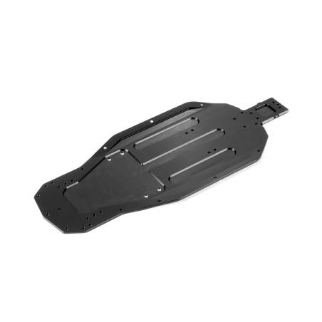 XB2'22 ALU CHASSIS WITH BENT SIDES - 2.5MM - XRAY