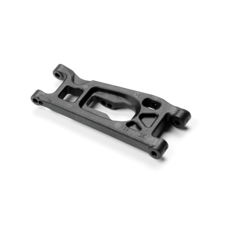 SUSP. ARM FRONT - LOW SHOCK MOUNTING - LOWER RIGHT - HARD - XRAY