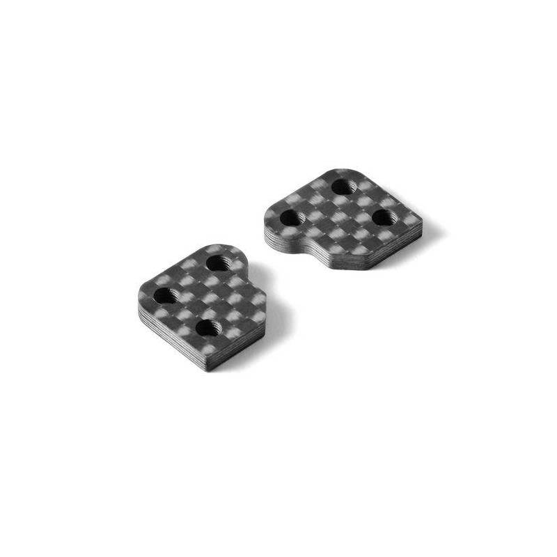 GRAPHITE EXTENSION FOR STEERING BLOCK (2) - 0 SLOTS - 322292 - XRAY GRAPHITE EXTENSION FOR STEERING BLOCK (2) - 0 SLOTS - 322292 - XRAY