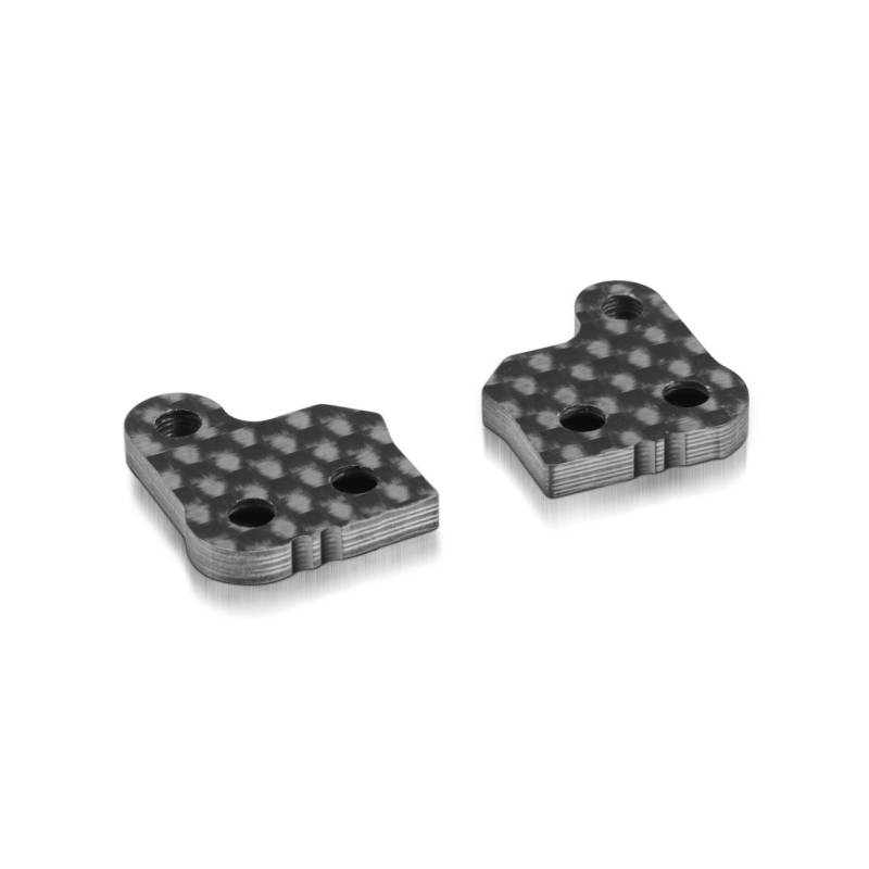 GRAPHITE EXTENSION ALU STEERING BLOCK (1+1) - 2 SLOTS - XRAY - 322298 GRAPHITE EXTENSION ALU STEERING BLOCK (1+1) - 2 SLOTS - XRAY - 322298