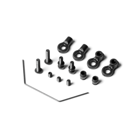 XB2 ANTI-ROLL BAR FRONT 1.0MM SET - XRAY