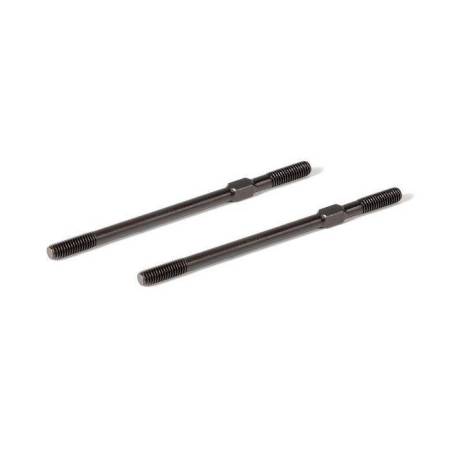 ADJUSTABLE TURNBUCKLE 55MM M3 L/R - HUDY SPRING STEEL™ (2) - XRAY