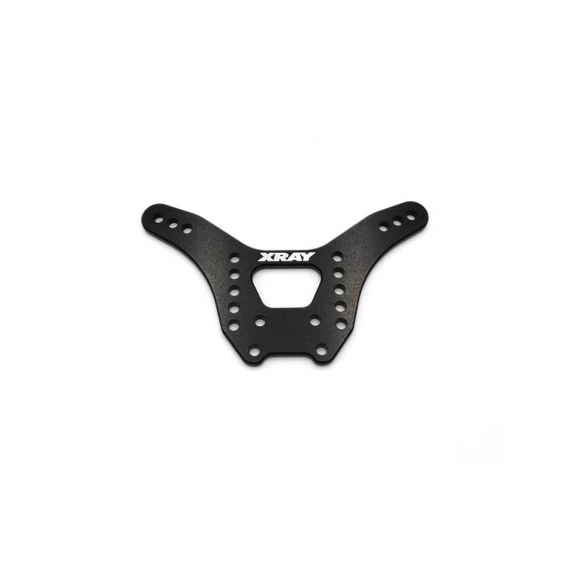 ALU SHOCK TOWER REAR - LCG - 3.0MM - SWISS 7075 T6 - 323088 - XRAY