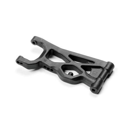 COMPOSITE DISENGAGED SUSPENSION ARM REAR LOWER RIGHT - HARD - XRAY